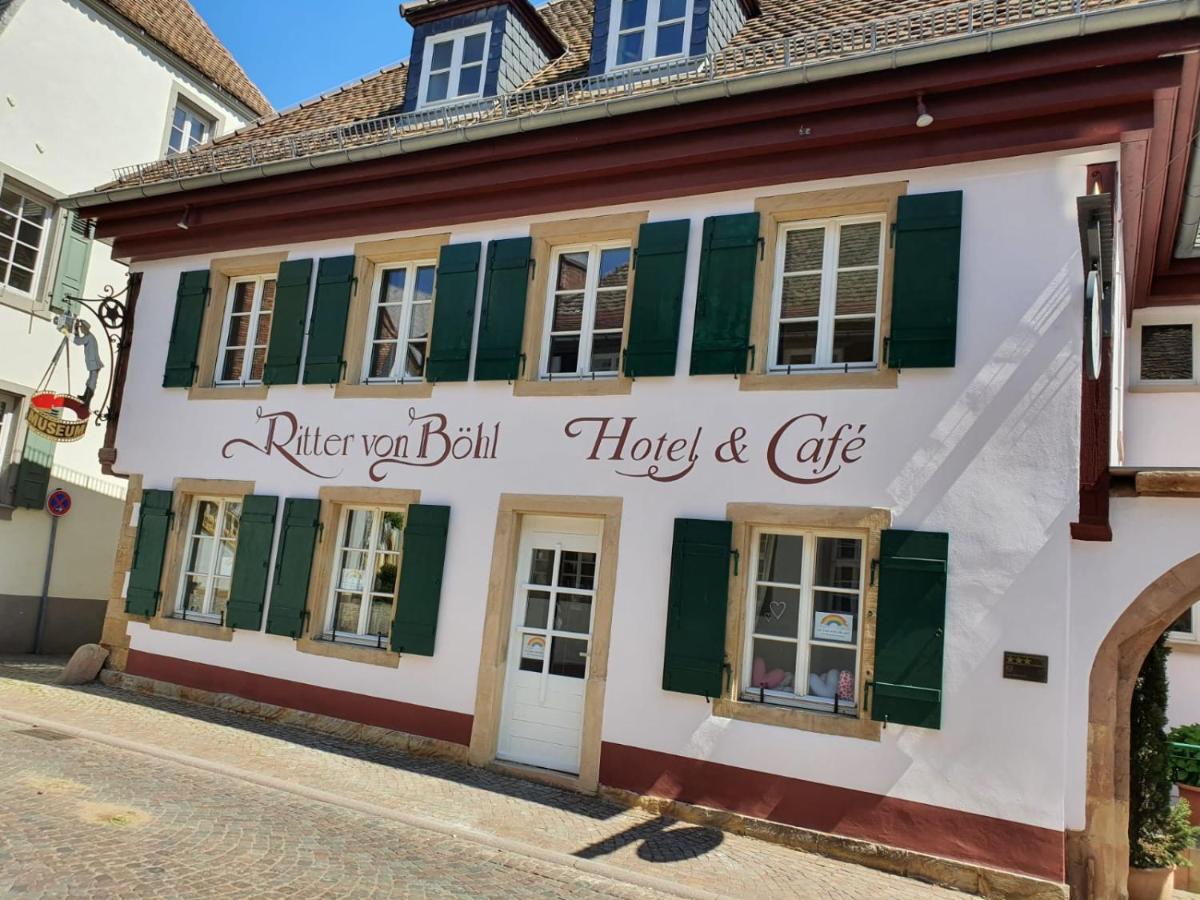 Hotel & Cafe Ritter Von Boehl Deidesheim Luaran gambar